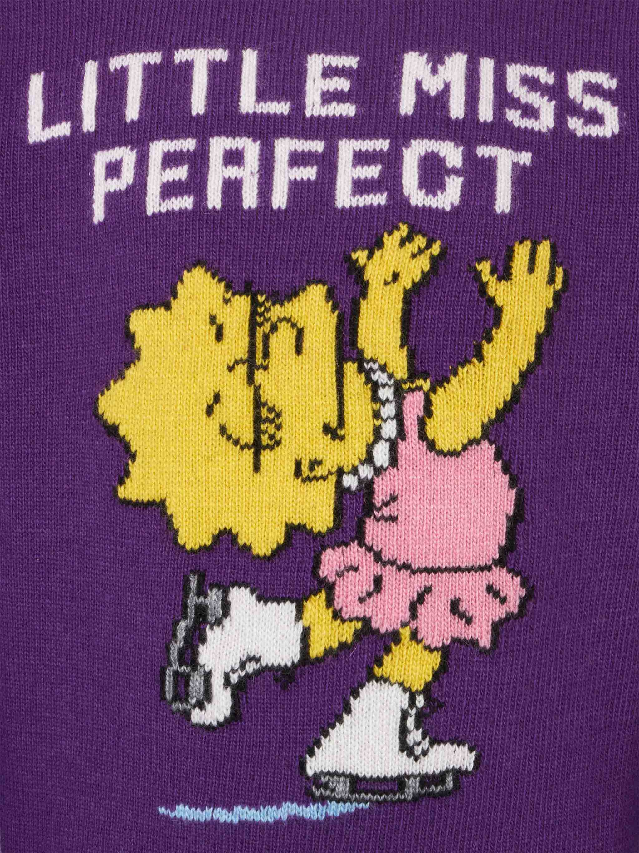 Maglione da bambina girocollo con stampa Lisa Simpson | EDIZIONE SPECI