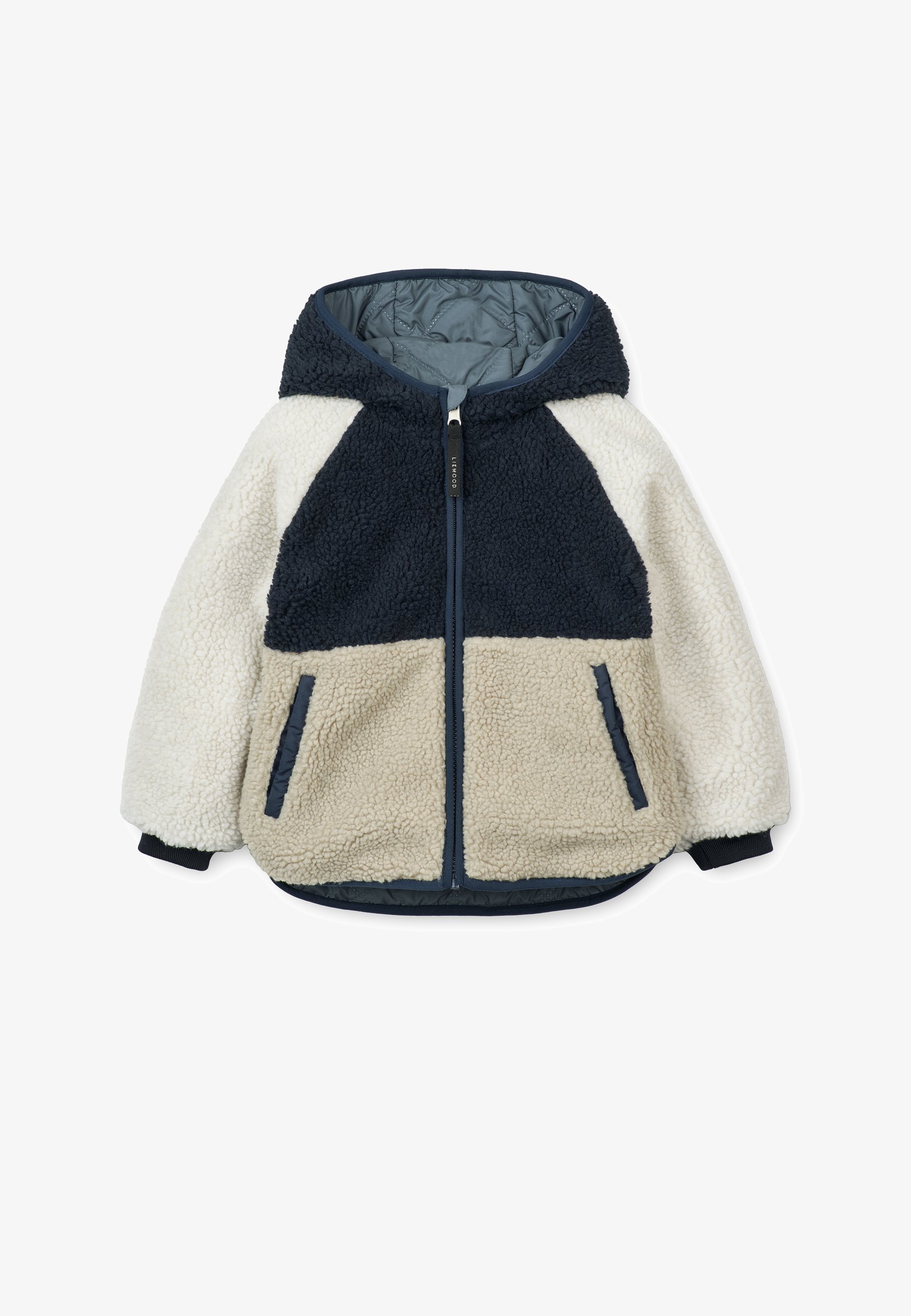 Liewood JACKSON REVERSIBLE JACKET UNISEX - Zimska jakna - kitovo modra večbarvna mešanica