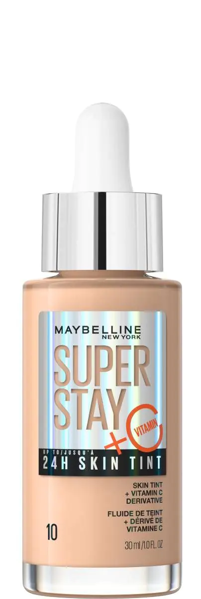Maybelline Super Stay 24H Skin Tint Długotrwały podkład rozświetlający 10