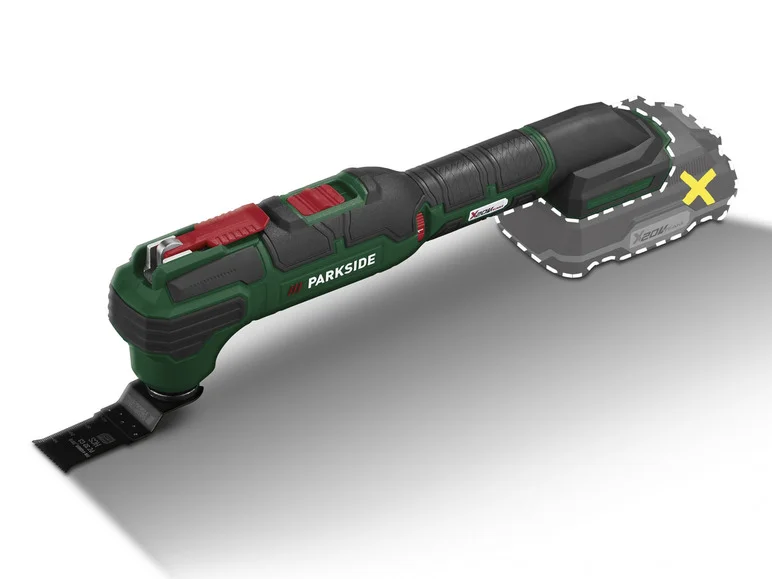 Ferramenta multifuncional sem fio PARKSIDE® PAMFW 20-Li C3, 20 V