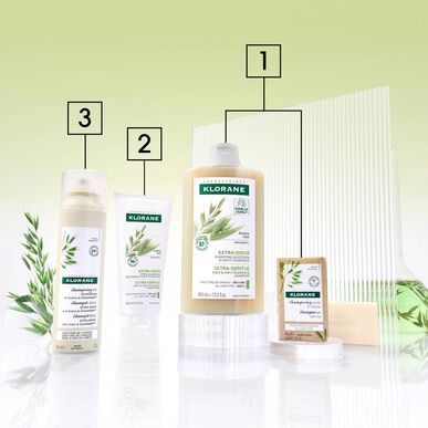 Klorane Oat UltraGentle -kaurahiusshampoo kaikille hiustyypeille
