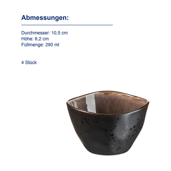 Schüsselset Niara Organic, 9-tlg.