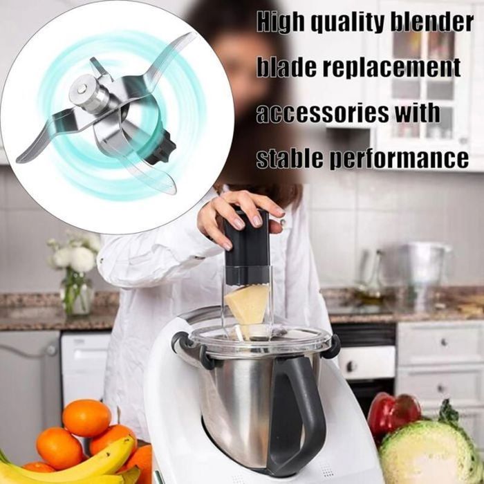 Couteau Lame de Rechange pour Thermomix TM5 Et TM6 de  Lame pour Robot Thermomix TM5 et TM6