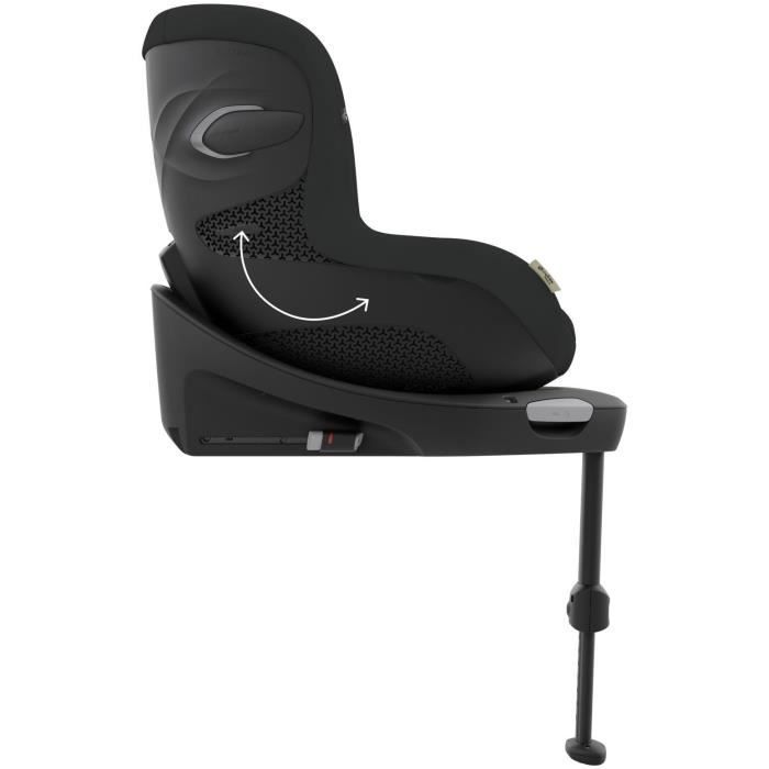 Cybex Sirona G Gold Car Seat - 61 to 105 cm - Birth up to 19 kg - 3 months to 4 years - Moon Black (Plus) NEW