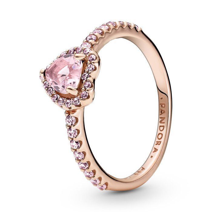 Anillo para mujer - PANDORA - 188421C04-54 - Oro rosa - Circonita cúbica - Talla 54 (Ø 17,2 mm)