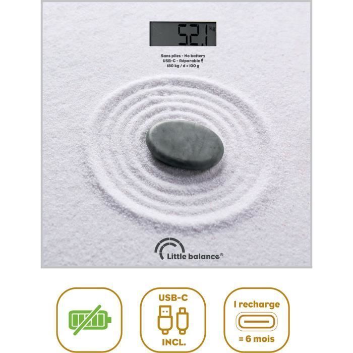 Pèse-personne - LITTLE BALANCE - USB-C - Zen