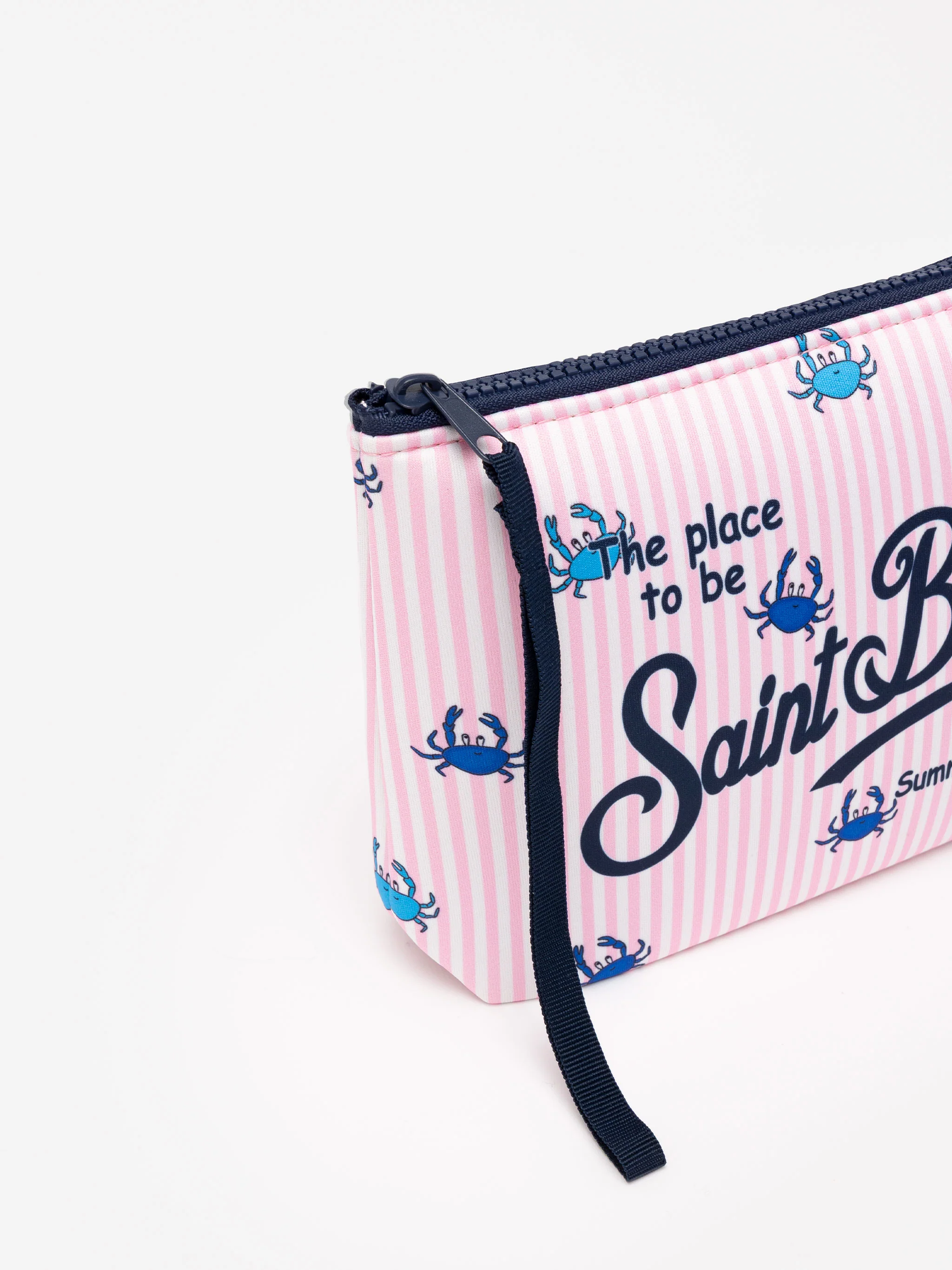 Aline scuba clutch met krabprint