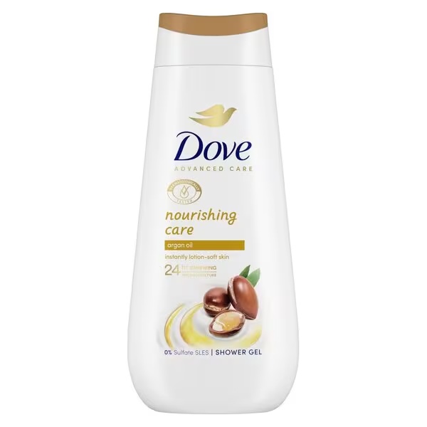 Dove Advanced Care Nourishing Care sprchový gél 225 ml