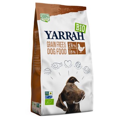 Yarrah Organic Grain-Free z ekologicznym kurczakiem