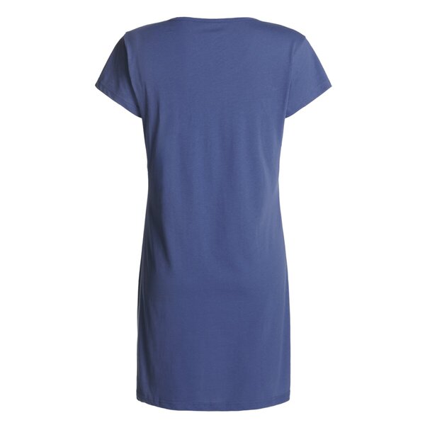 Damesbigshirt<br>blauw, mt L