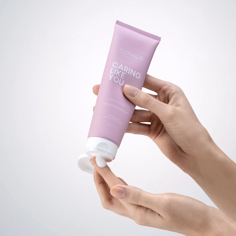ICONIQUE Professional CARING LIKE YOU Diep hydraterende leave-in verzorging voor droog en beschadigd haar