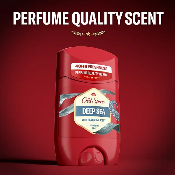 Deodorante stick Old Spice Deep Sea per uomo, 50 ml