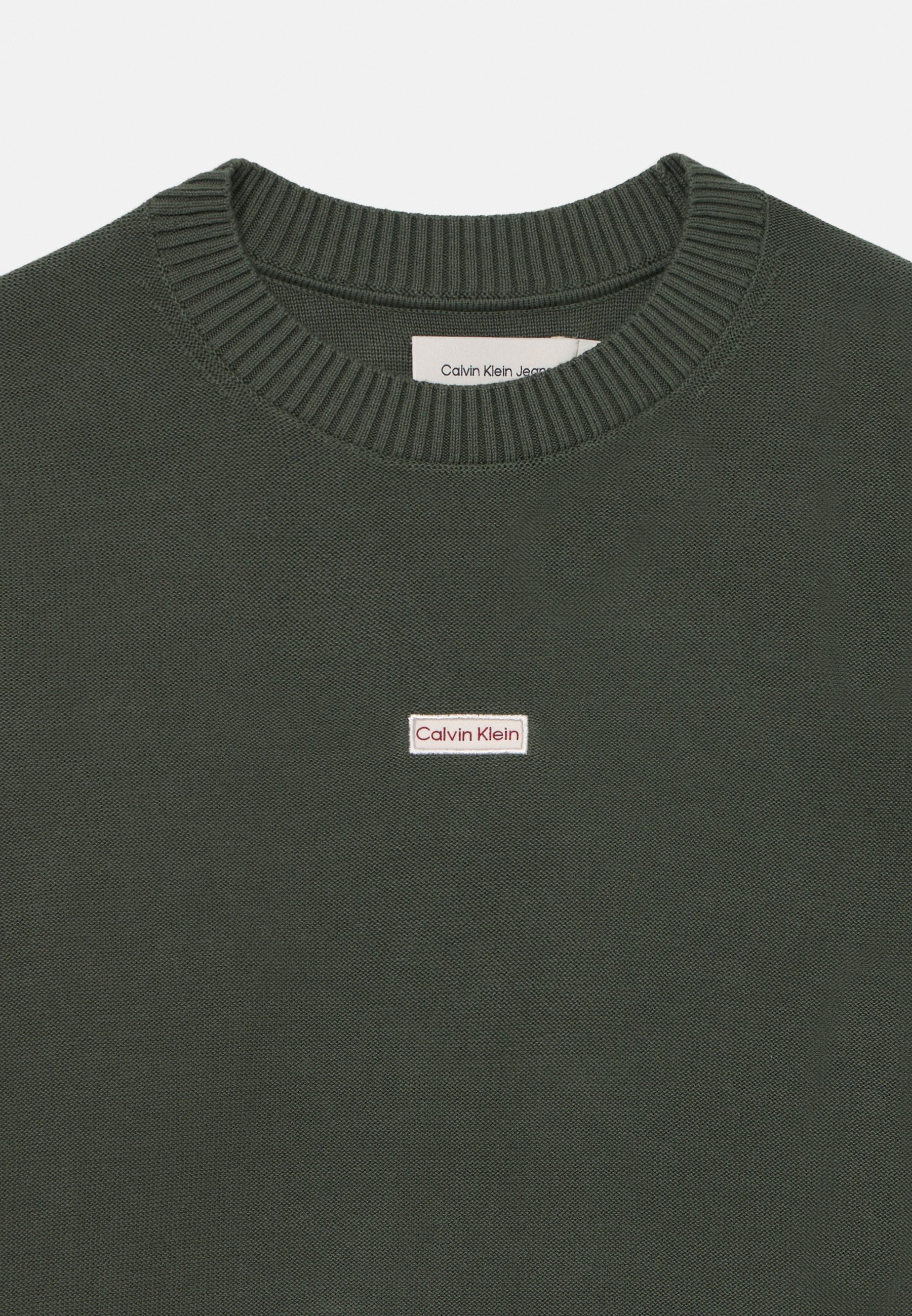 Calvin Klein Jeans LOGO LABEL UNISEX - Trui - tijm