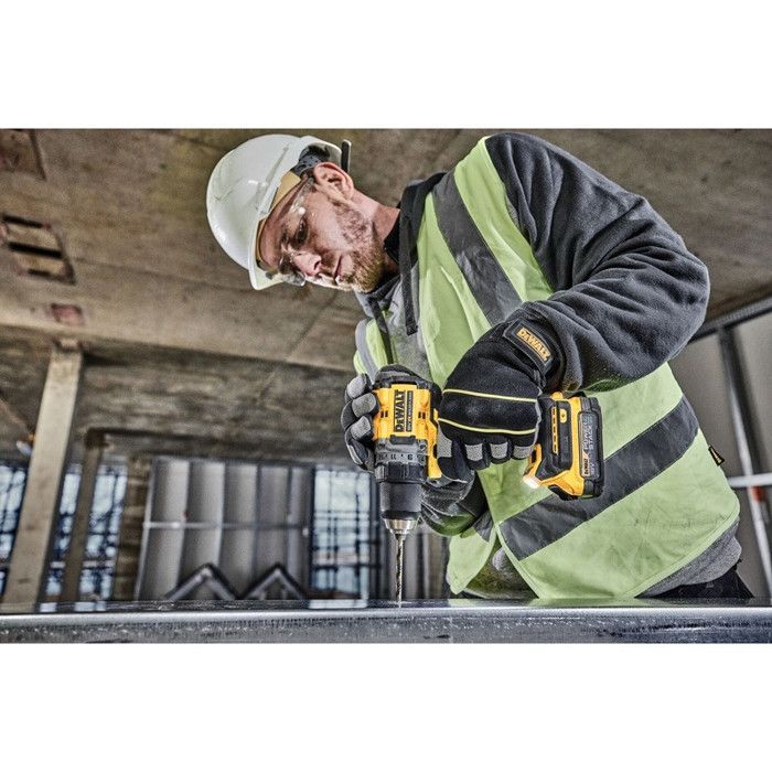 Taladro atornillador XR sin escobillas de 18 V (sin batería ni cargador) + maletín T-STAK - DEWALT - DCD800NT-XJ