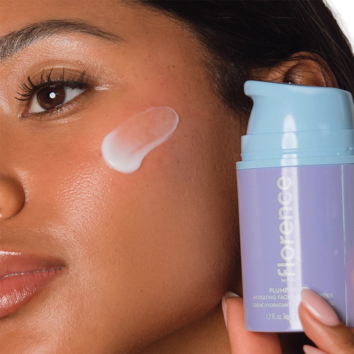 Hydratačný krém na tvár Florence By Mills Plump To It - 50 ml