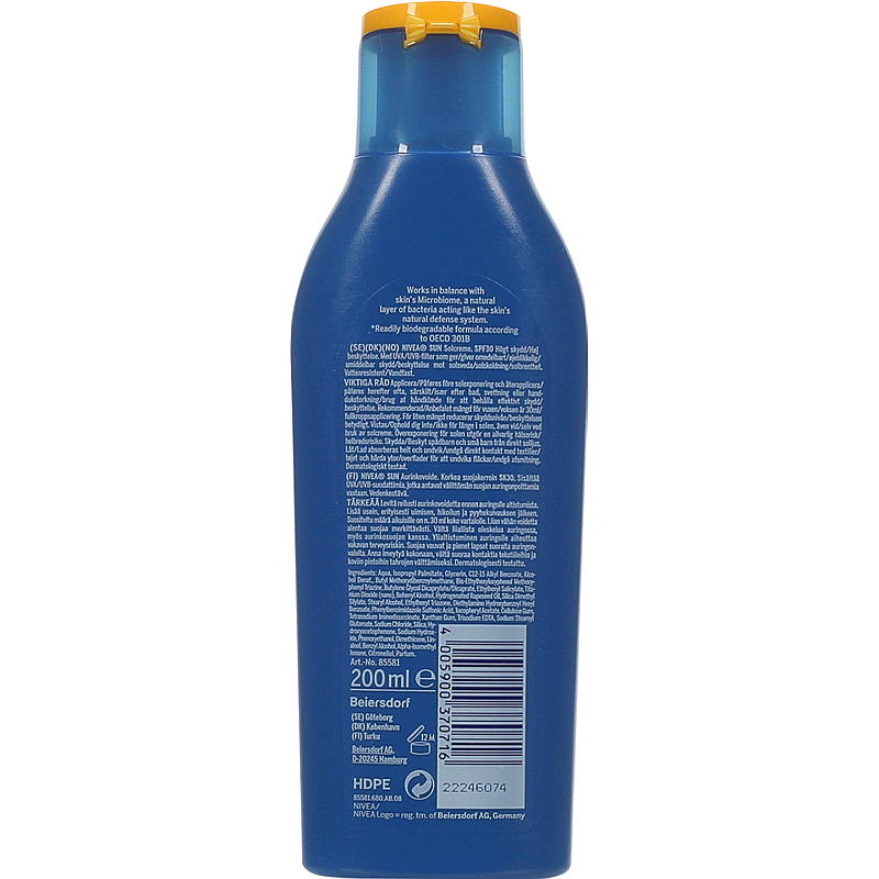 Nivea Sonnenlotion LSF 30 200 ml