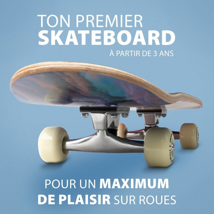 Skateboard per bambini - Colore Nebulosa - 28