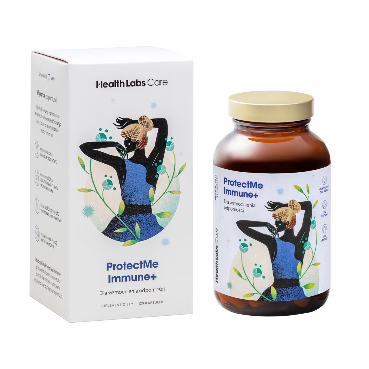 Sveikatos laboratorijos priežiūra ProtectMe Immune+