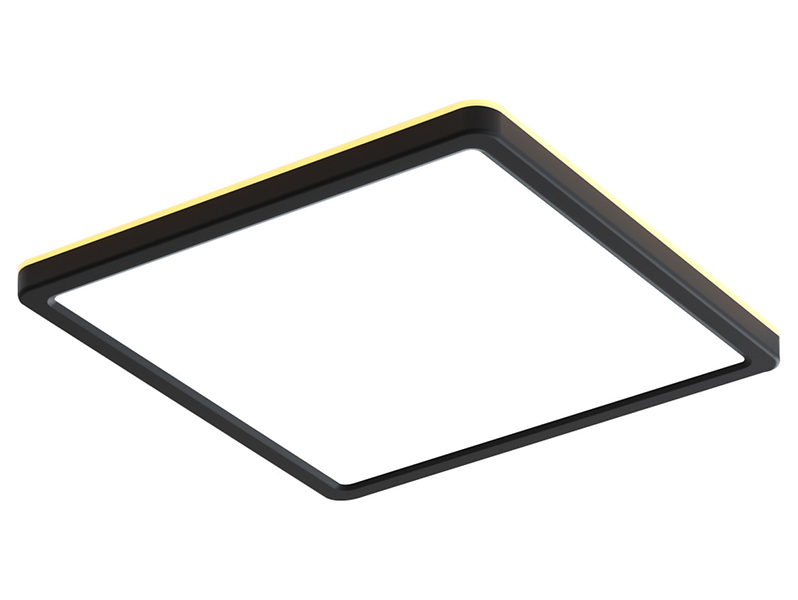 Plafon Aleria LED ze zmienną barwą światła czarny
