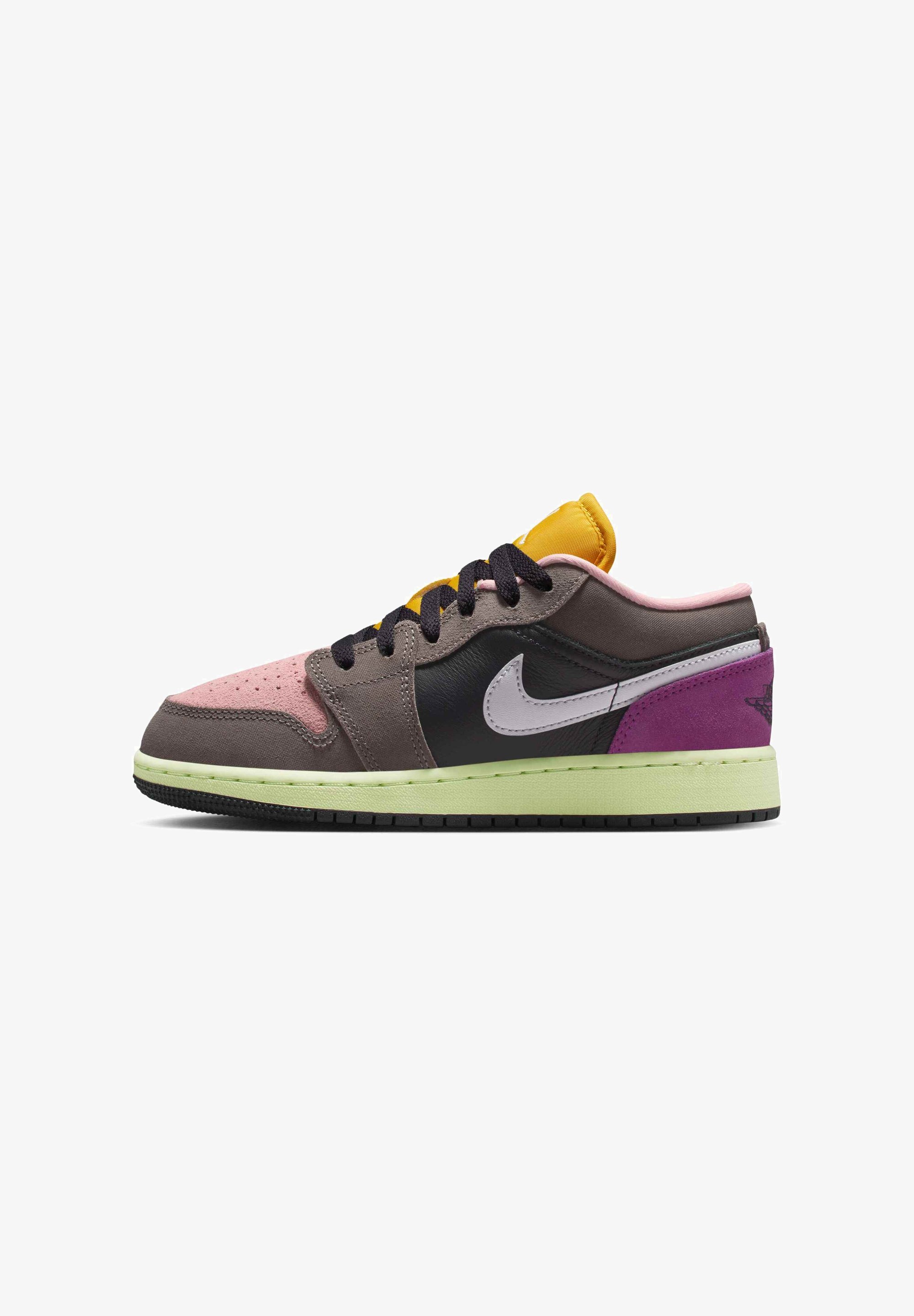 Jordan AIR JORDAN 1 UNISEX - Scarpe da ginnastica - grigio olio/bianco/pietra delle caverne/punzone artico/viotech/zolfo scuro
