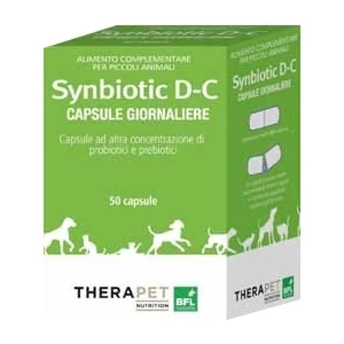 THERAPPET Synbiotic DC Therapet 50 capsules Équilibre de la microflore intestinale