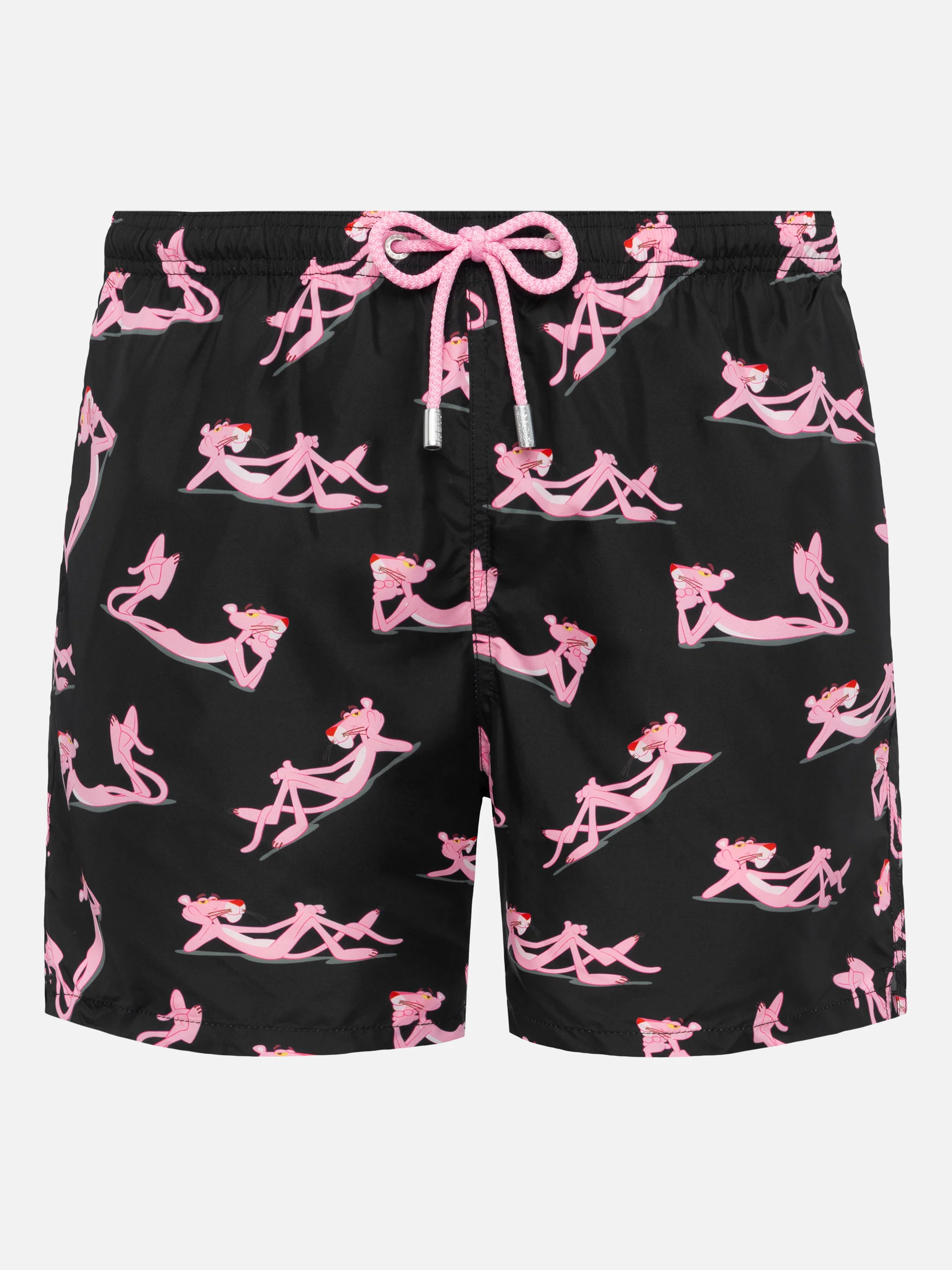 Lichtgewicht badpak van lichte stof met Pink Panther-print | THE