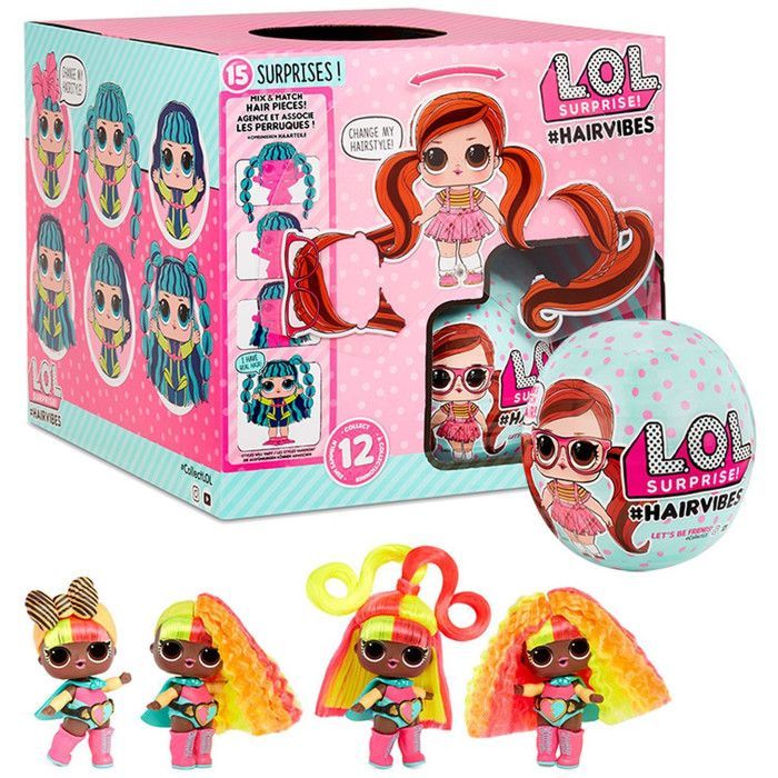 Lol Surprise! - Hairvibes Assortment Lol Surprise LOL SURPRISE!