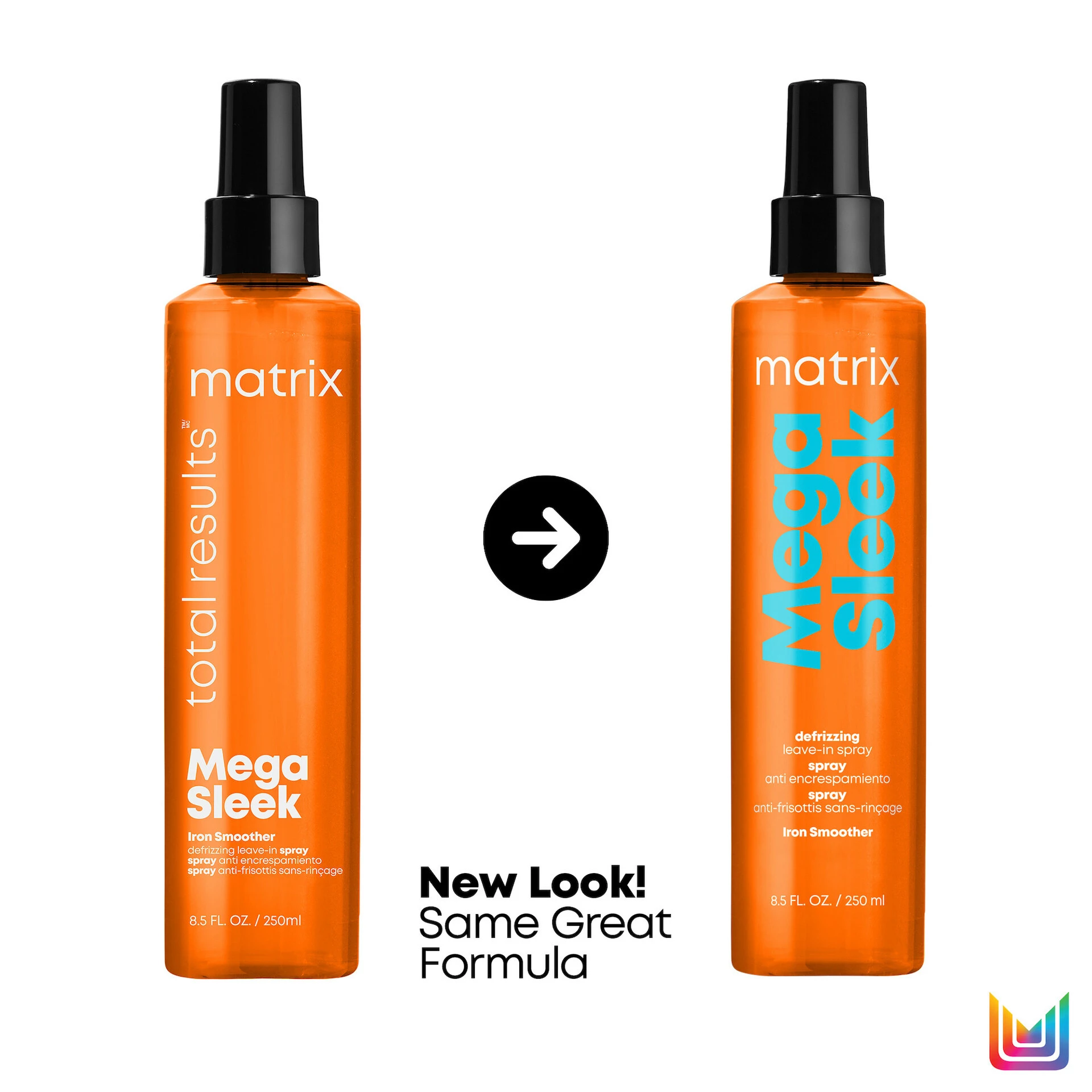Spray anti-răcire Mega Sleek Iron Smoother 250 ml - Matrix