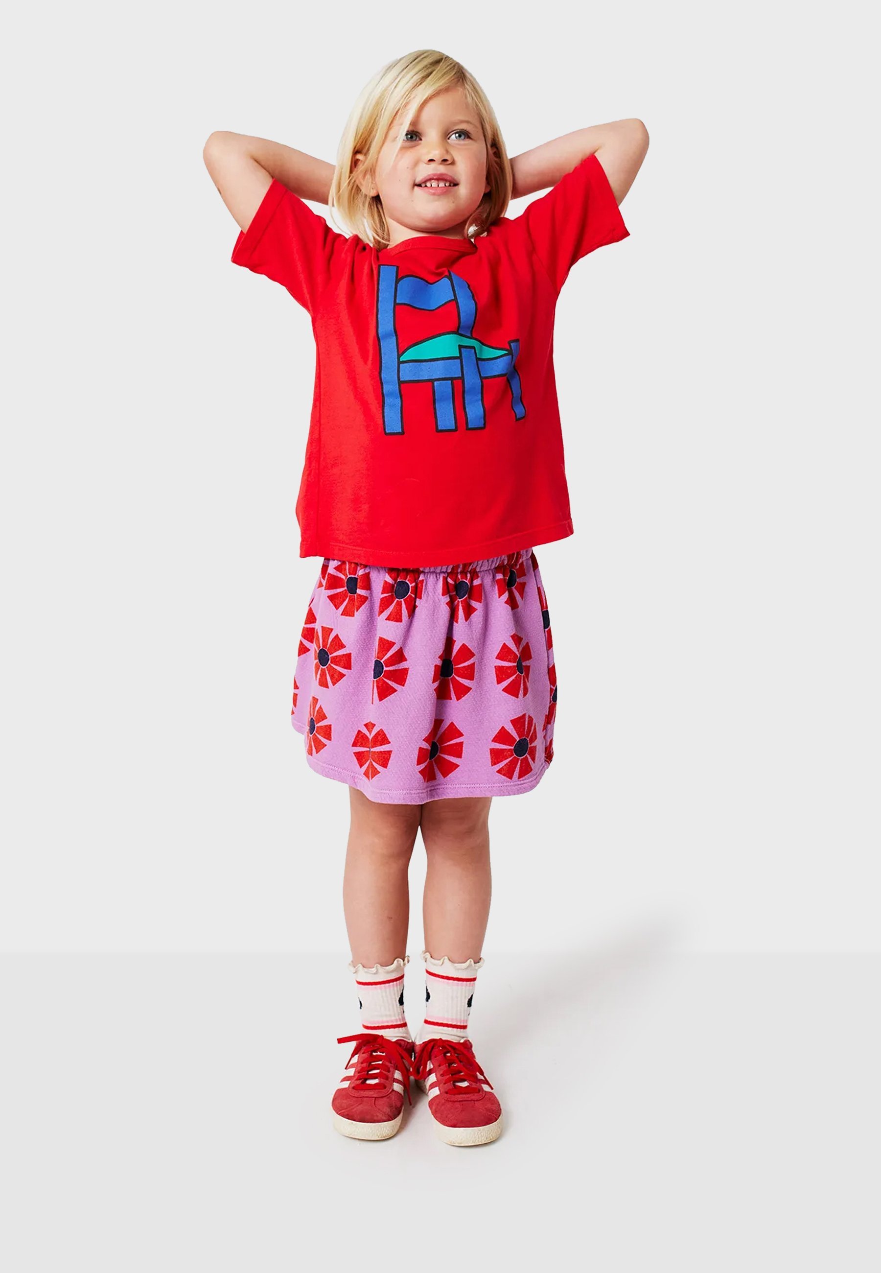 Bobo sceglie la sedia unisex - T-shirt stampata - rossa