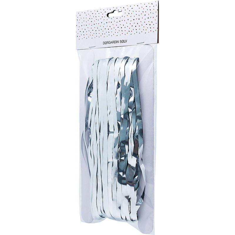 Rideau de porte Giform 90x240 cm argent