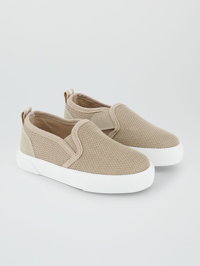 Tênis Slip-on - BEGE