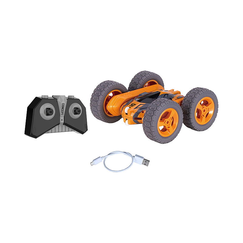 FunToys Stuntbil 16 cm, fjärrstyrd