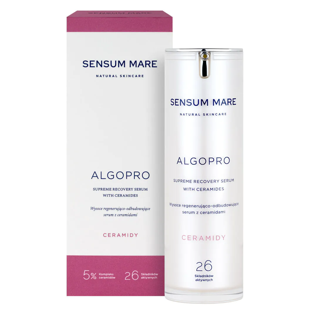 SENSUM MARE Algopro Wysoce regenerująco-odbudowujące serum z 5% kompleksem ceramidów 30ml