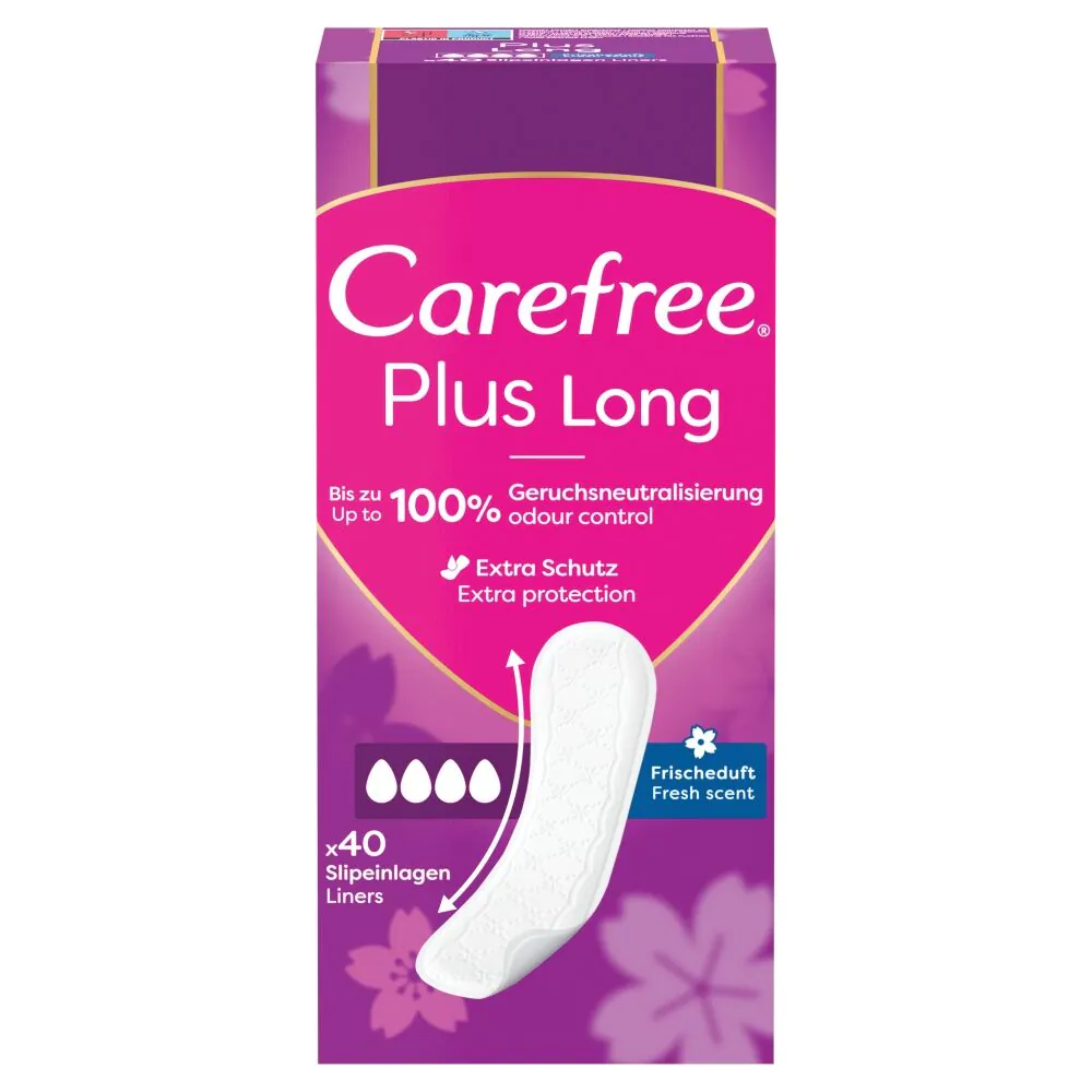 Carefree Plus Long Fresh Wkładki Higieniczne