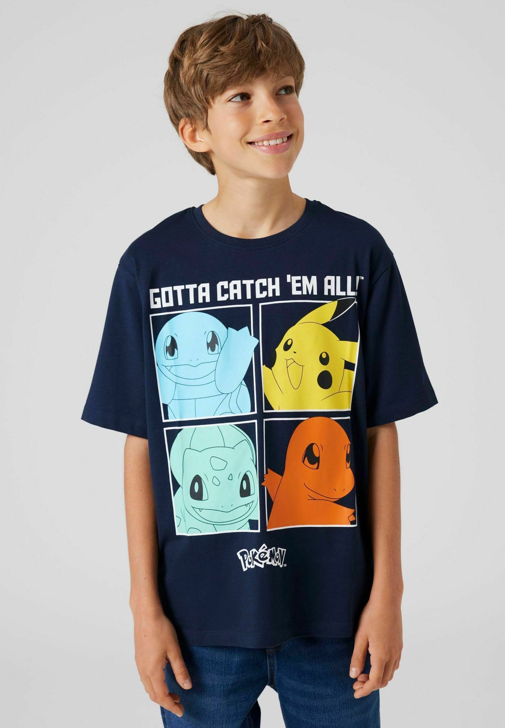 TWO SOON POKÉMON - T-shirt met print - marineblauwe blazer