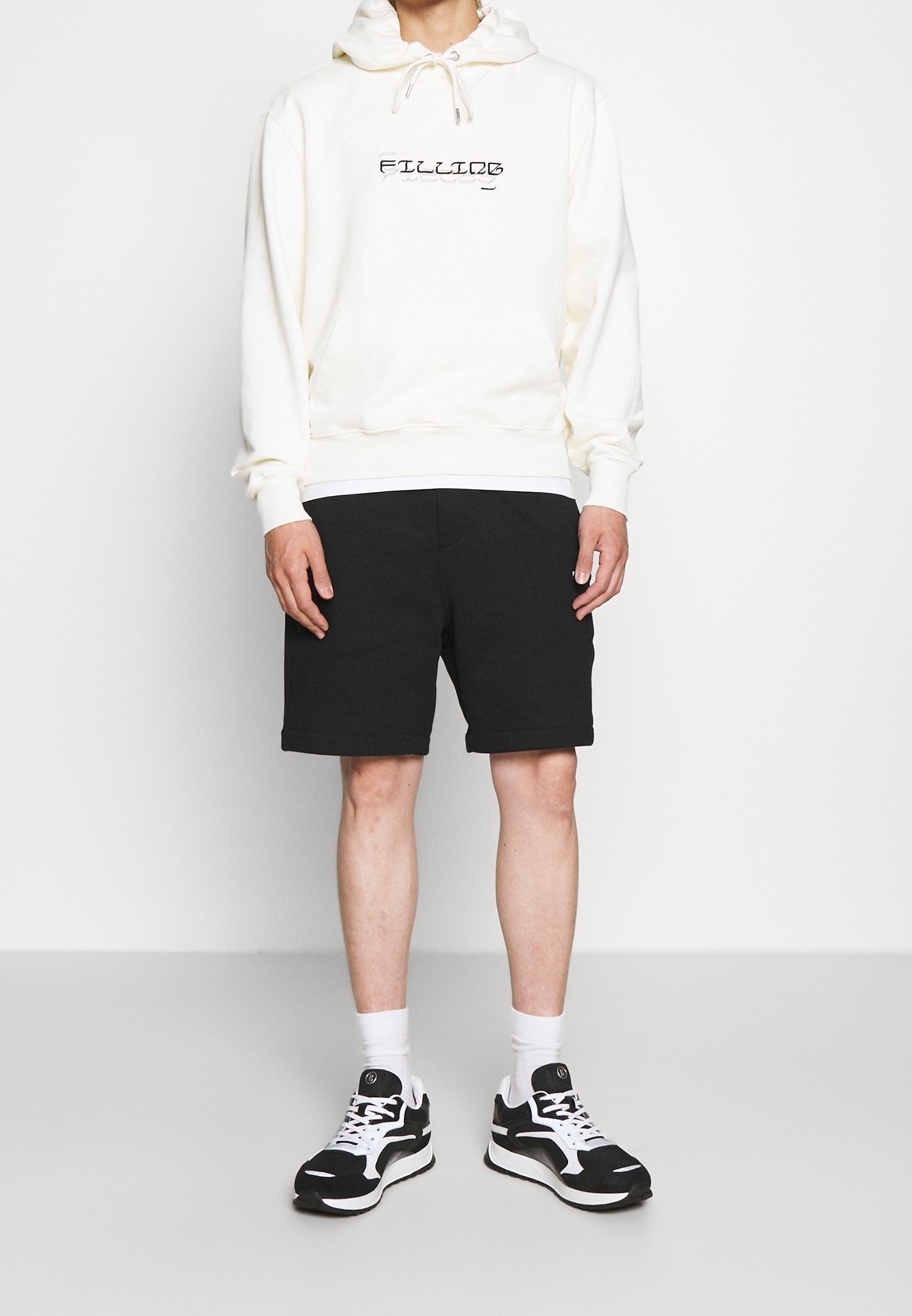 Filling Pieces Hoodie - gebroken wit