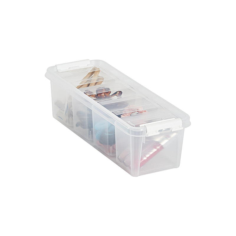 Smartstore Aufbewahrungsbox SmartStore™ 3,6 Liter Farbe L38 x B14 x H11 cm, mit Deckel und Einsätzen