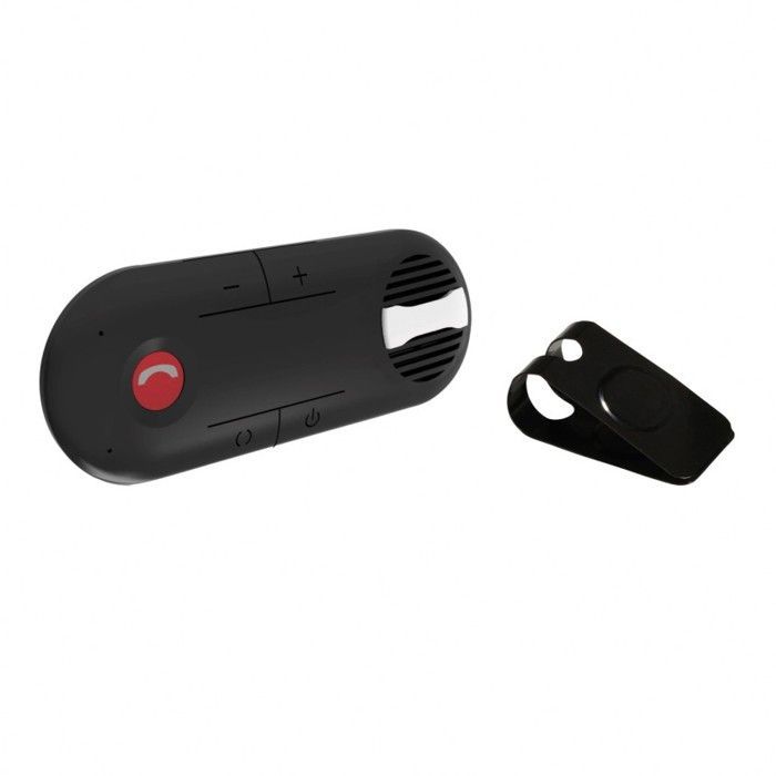 Kit manos libres Bluetooth - Compatible con smartphones - Negro - 7 horas de autonomía - Alcance de 10 m - Altavoz de 2 W