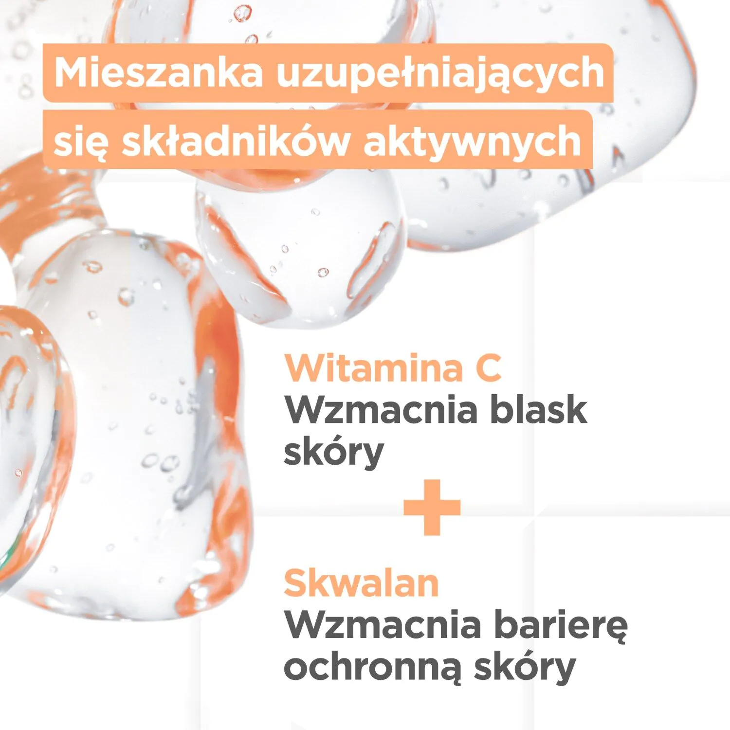 Mixa Witamina C + Skwalan Żel do mycia twarzy przeciw niedoskonałościom