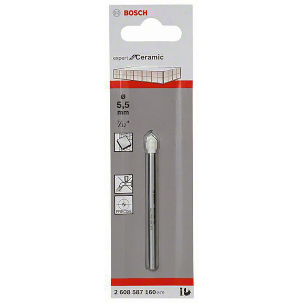 BOSCH TCT-Bohrer für Glas und Fliesen 5,5 x 70 mm - ZYL-9 KERAMIK
