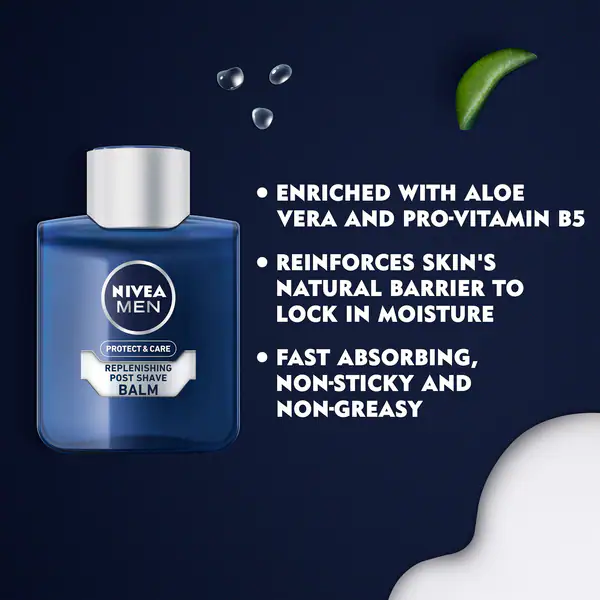 NIVEA MEN Balzam po holení Protect & Care, 100 ml | Pánsky | Superdrug