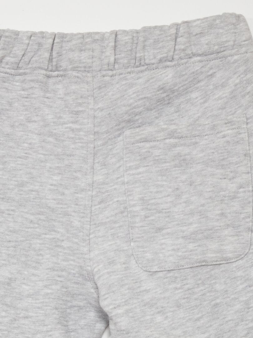 Gevlekte joggingbroek met verstelbare taille - GRIJS