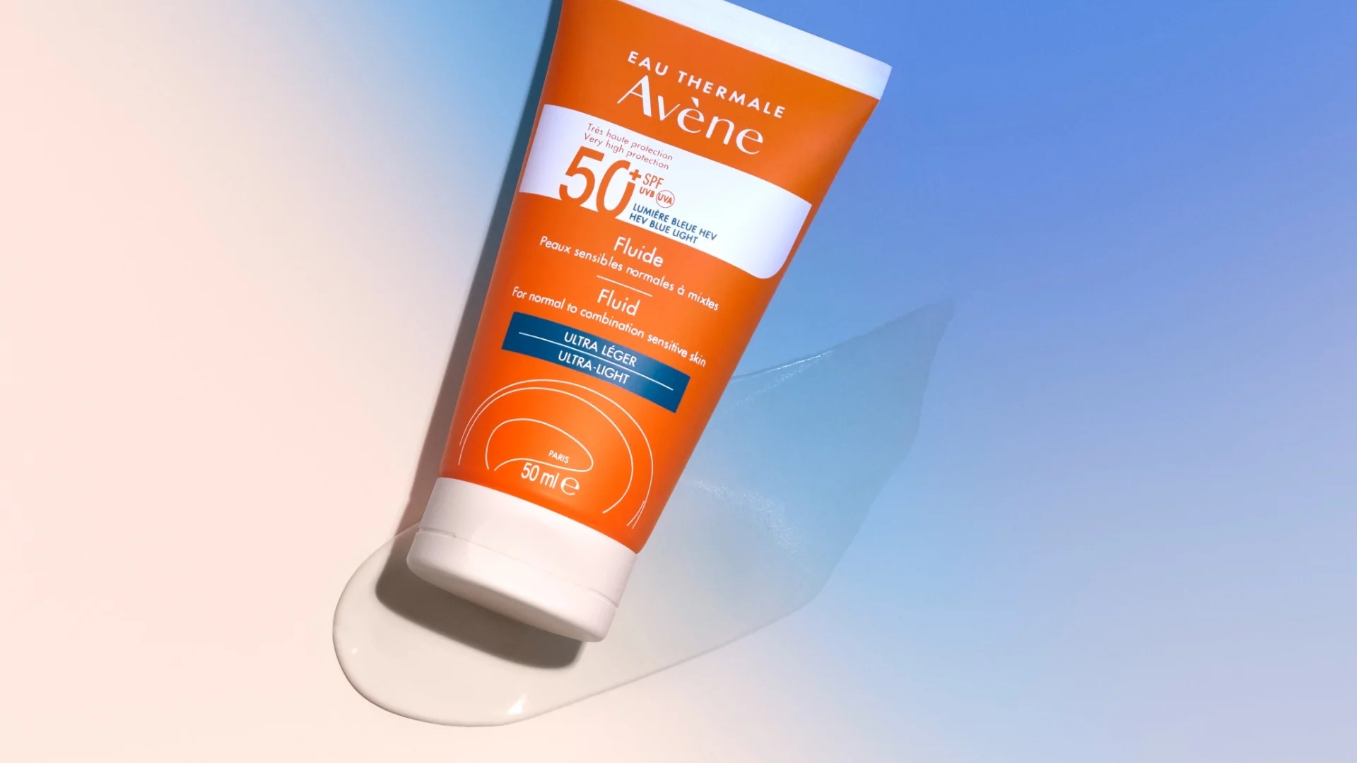 AVENE Avène Solar Fluid fürs Gesicht LSF 50+ Sehr hoher Schutz 50 ml