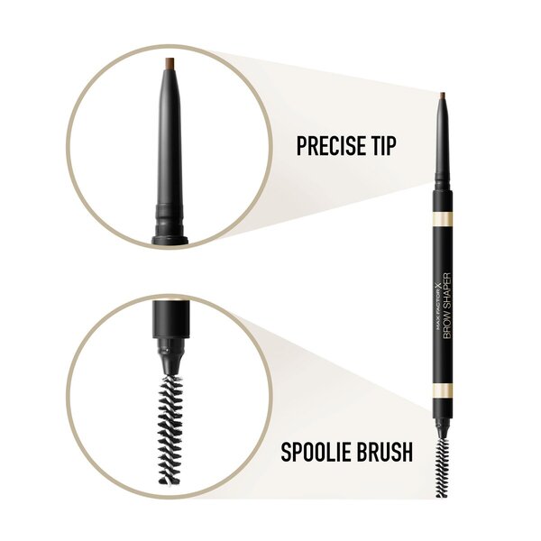 Max Factor Brow Shaper 20 Brown -kulmakarvapehmuste