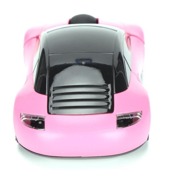 Mouse per laptop - VVIKIZY - Forma Smart Car - Ergonomico - 2.4G - Rosa