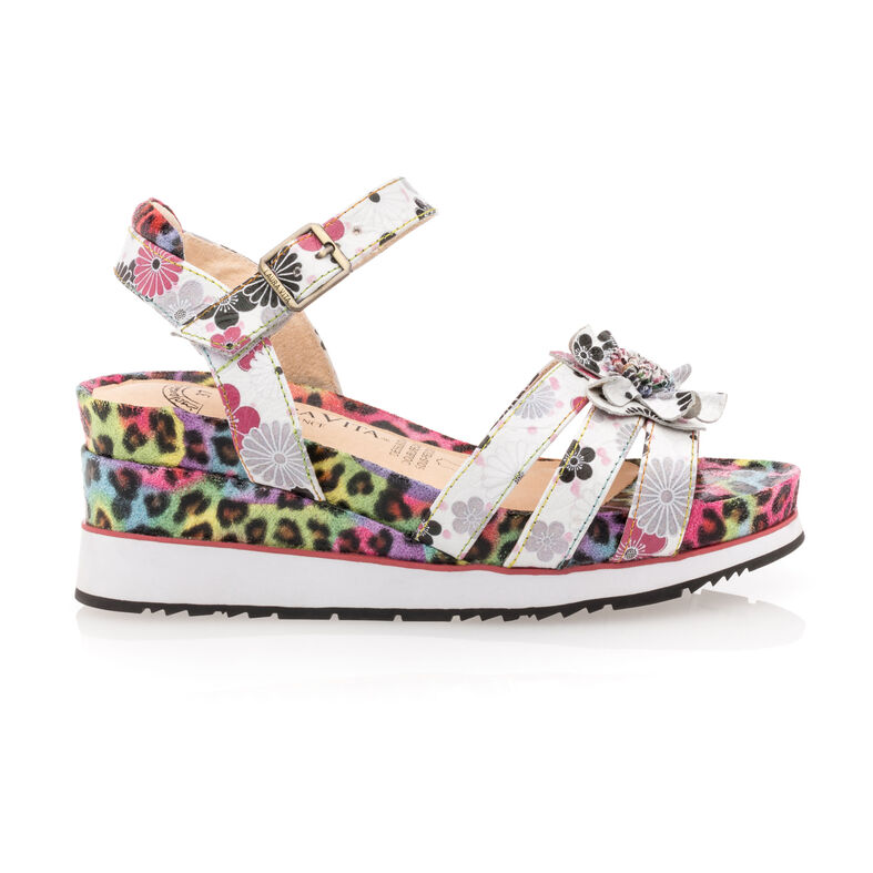 Grijze damessandalen / open teenschoenen