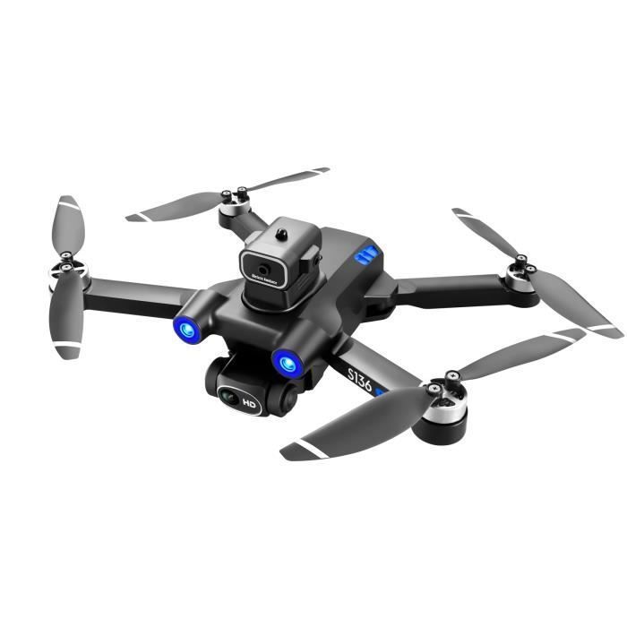 Dragon Touch 6K HD Drone with Dual Camera, Professional WiFi and GPS, Six-Axis Control, 3000M Range, Brushless Motor, and 2 Batteries