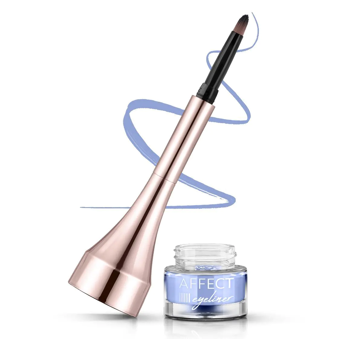 Affect Simple Lines Eyeliner w żelu, Blue