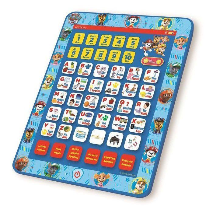 Paw Patrol bilingual educational tablet (EN/FR)