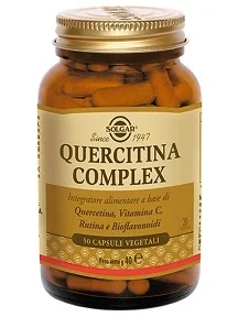 SOLGAR Solgar Quercitin Complex 50 plantaardige capsules Voedingssupplement op basis van quercitine